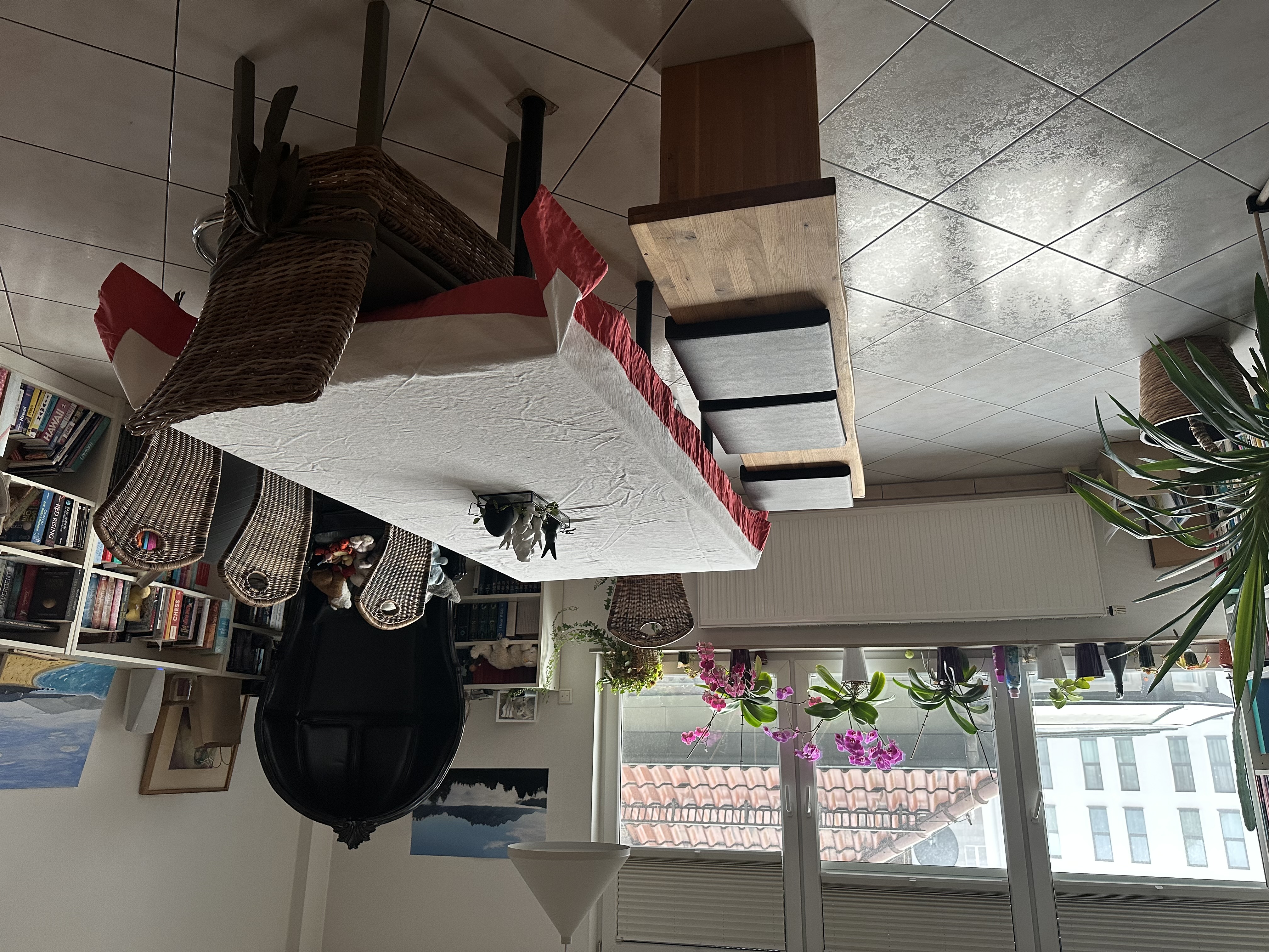 Wartebereich im Unterrichtsraum